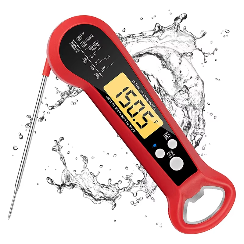 Candle Shop - LMETJMA Digitale vleesthermometer Direct afleesbare vleesthermometer